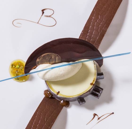 El reloj comestible de Baume & Mercier