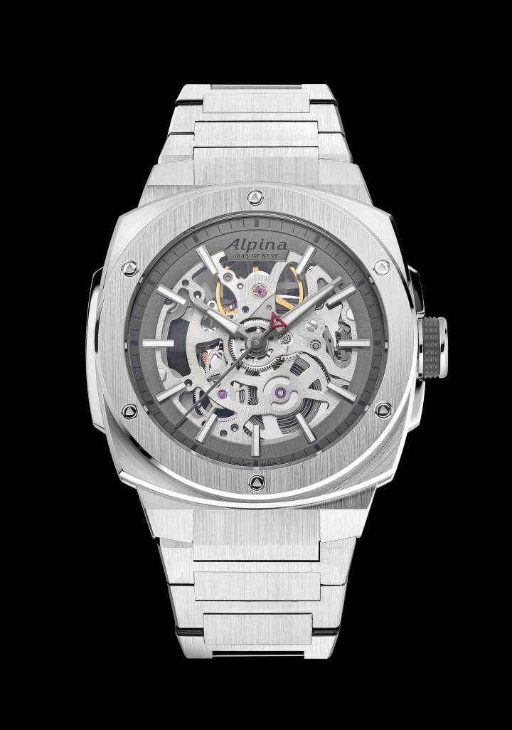 Alpiner Extreme Skeleton Automatic muestra la mecánica expuesta
