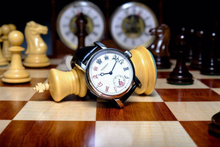 PS-801-CH “Chess in Enamel”: El primer reloj RGM con una esfera esmaltada con vidrio real de doble surco