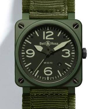Bell & Ross - Instrumento BR 03-92 Military Ceramic 