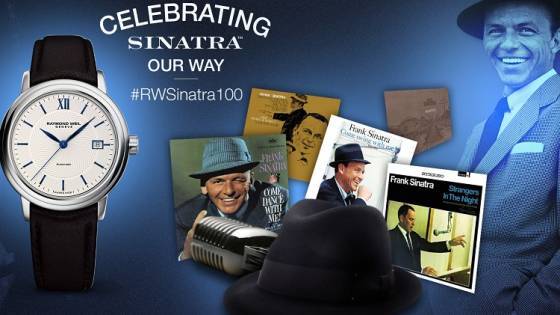Raymond Weil conmemora a Frank Sinatra 