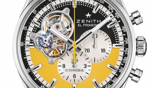 Zenith celebra los cigarros Cohiba con un especial Chronomaster Open