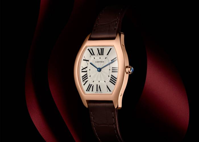 Reloj Tortue (modelo mediano) en oro rosa de Cartier