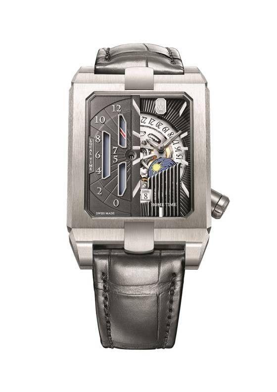 Harry Winston añade el peso de la experiencia al Avenue Dual Time Automatic