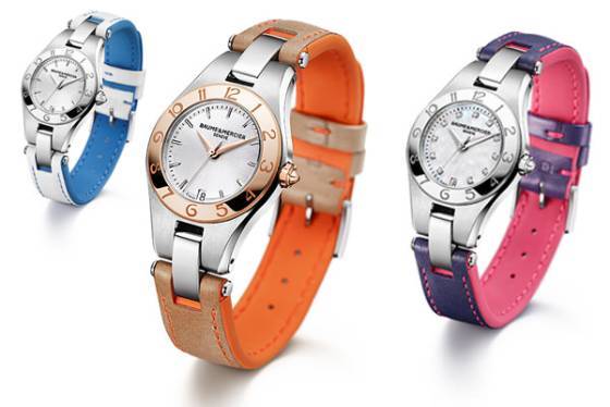 Colores de Temporada con las Nuevas Correas del Baume & Mercier Linea