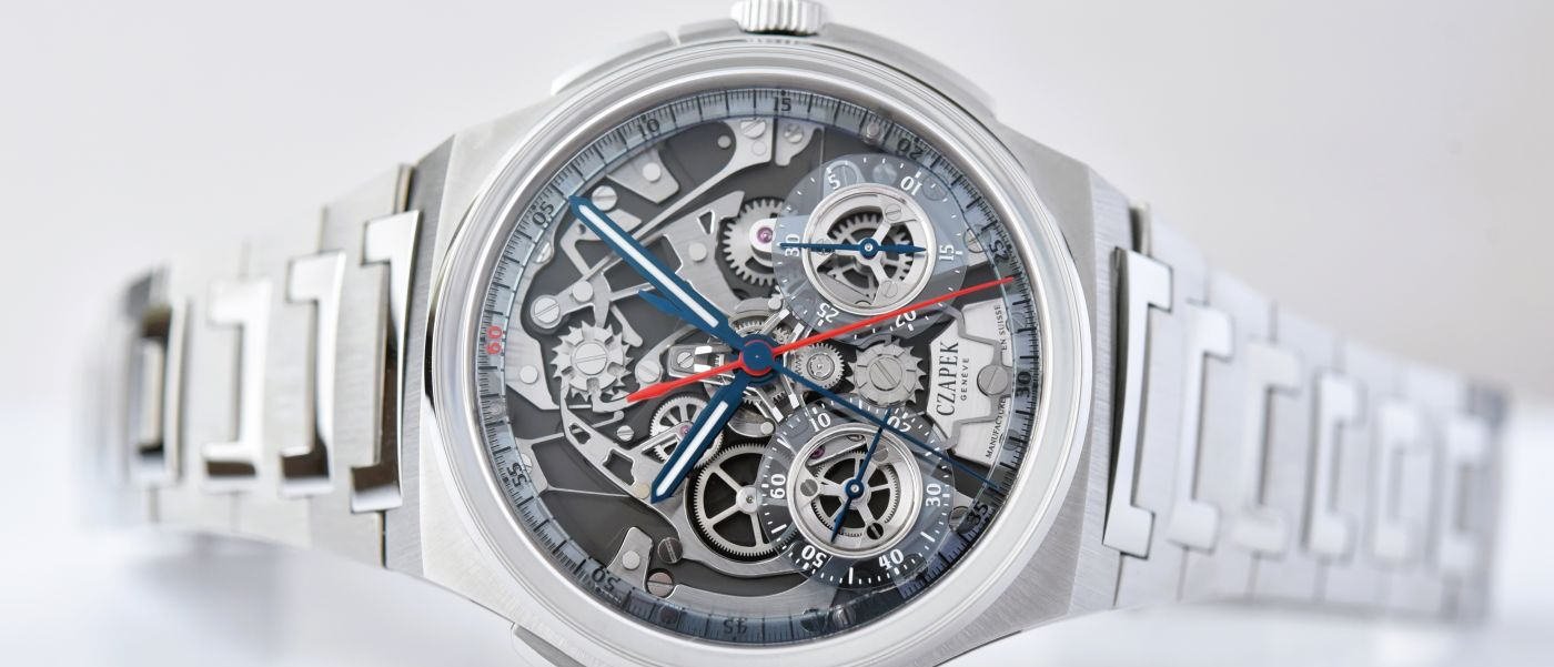 Presentando el Antarctique Rattrapante Ice Blue de Czapek