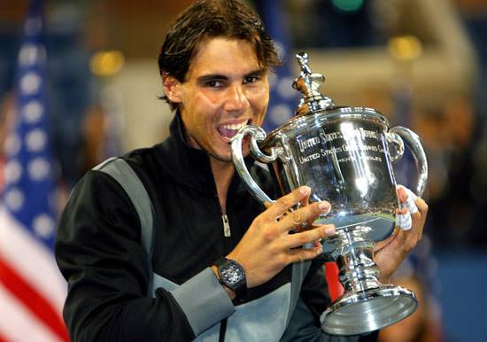 Rafael Nadal victorioso en el Us Open