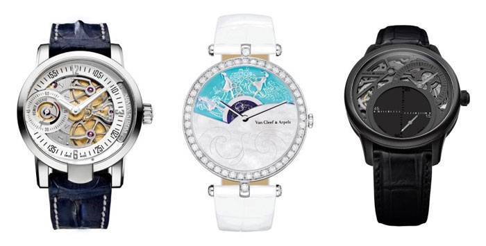 Relojes donados para ONLY WATCH 2013 de Armin Strom, Van Cleef & Arpels, Maurice Lacroix