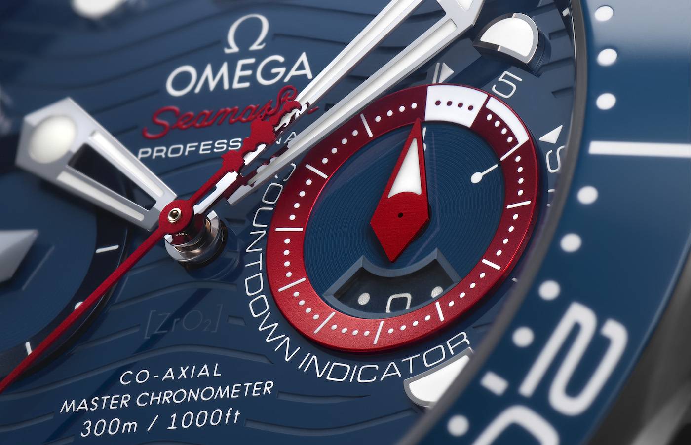 Omega en los bloques de salida de la 36th America's Cup