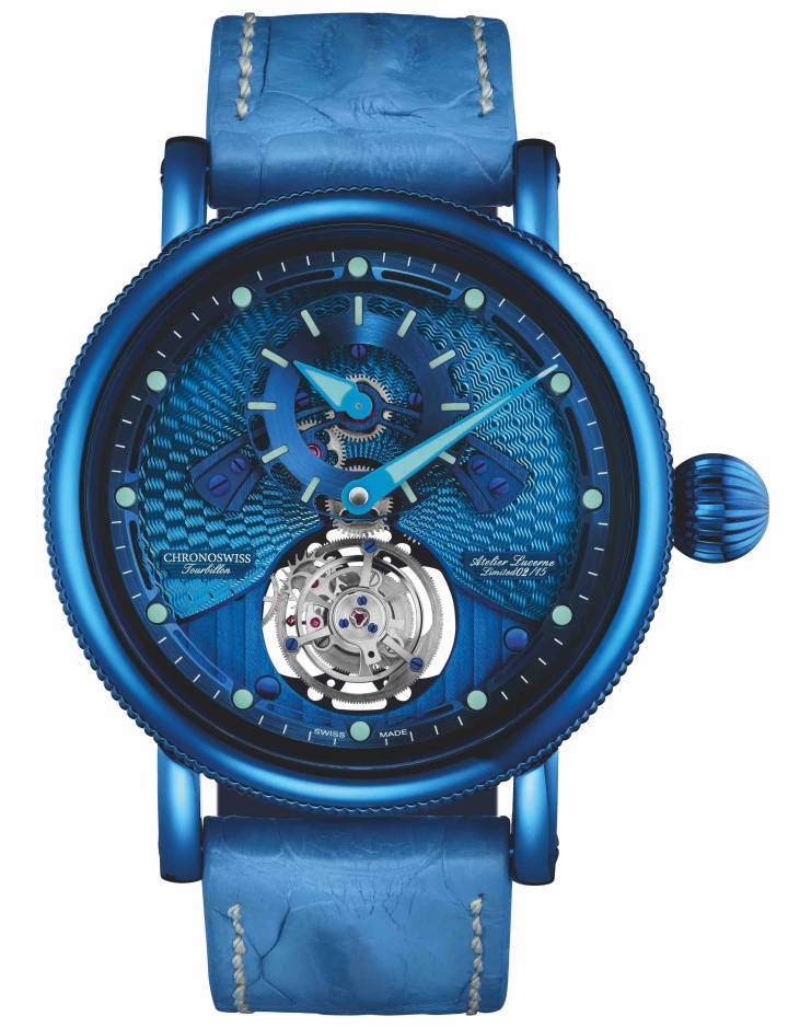 El Chronoswiss Open Gear Tourbillon está limitado a 15 piezas. 39.000 CHF / 39000 € / 39.000 USD / 33.500 GBP