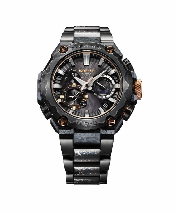Nuevo modelo MR-G de Casio con estética de espada katana Japonesa
