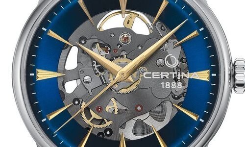 El nuevo Certina DS-1 Skeleton: diseñado pensando en la luz