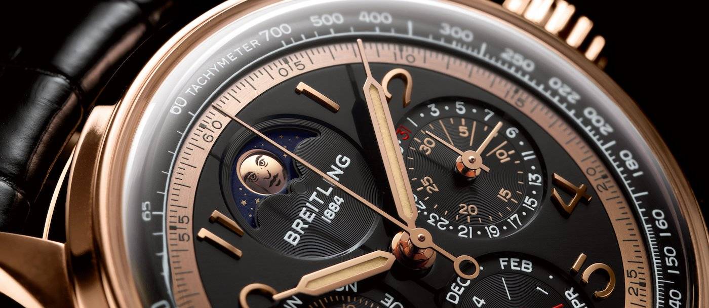 Breitling presenta un exclusivo movimiento cronógrafo con calendario perpetuo