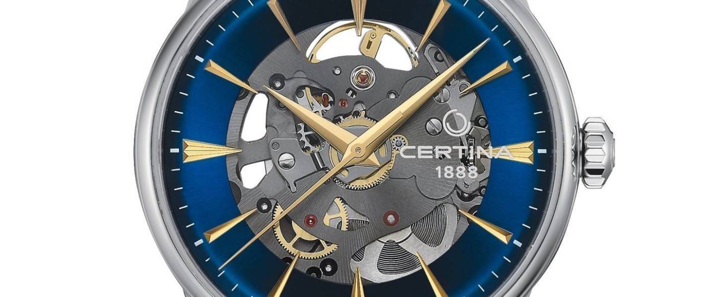 El nuevo Certina DS-1 Skeleton: diseñado pensando en la luz