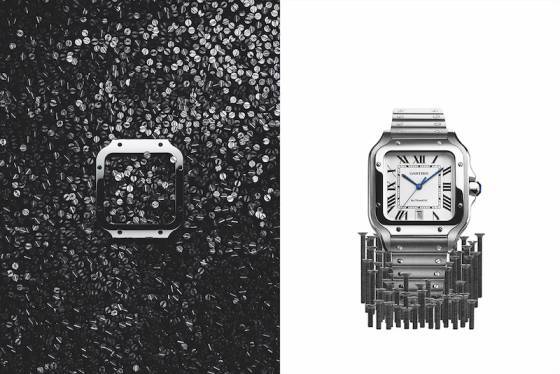 Una mirada de cerca a la nueva colección Santos de Cartier 