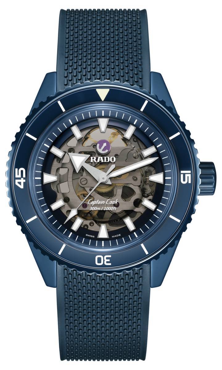 Rado añade tonos de azul a sus dos favoritos skeletons