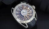 Helios Albedo: una nueva versión del reloj de sol mecánico de Frédéric Jouvenot
