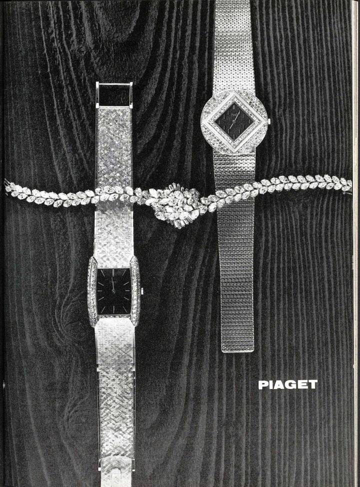 Una selección de relojes Piaget de la exposición de Ginebra. La marca es otro especialista en relojes de joyería, y estará entre los expositores de Watches & Wonders el próximo año.