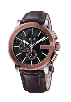 G-Chrono Watch de Gucci (Brown PVD)