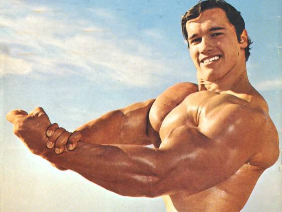 Schwarzenegger, cuando la muñeca se convierte en un músculo