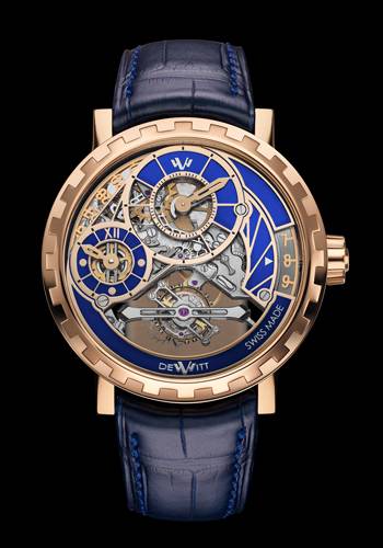 Academia Grand Tourbillon por DeWitt (Azul)