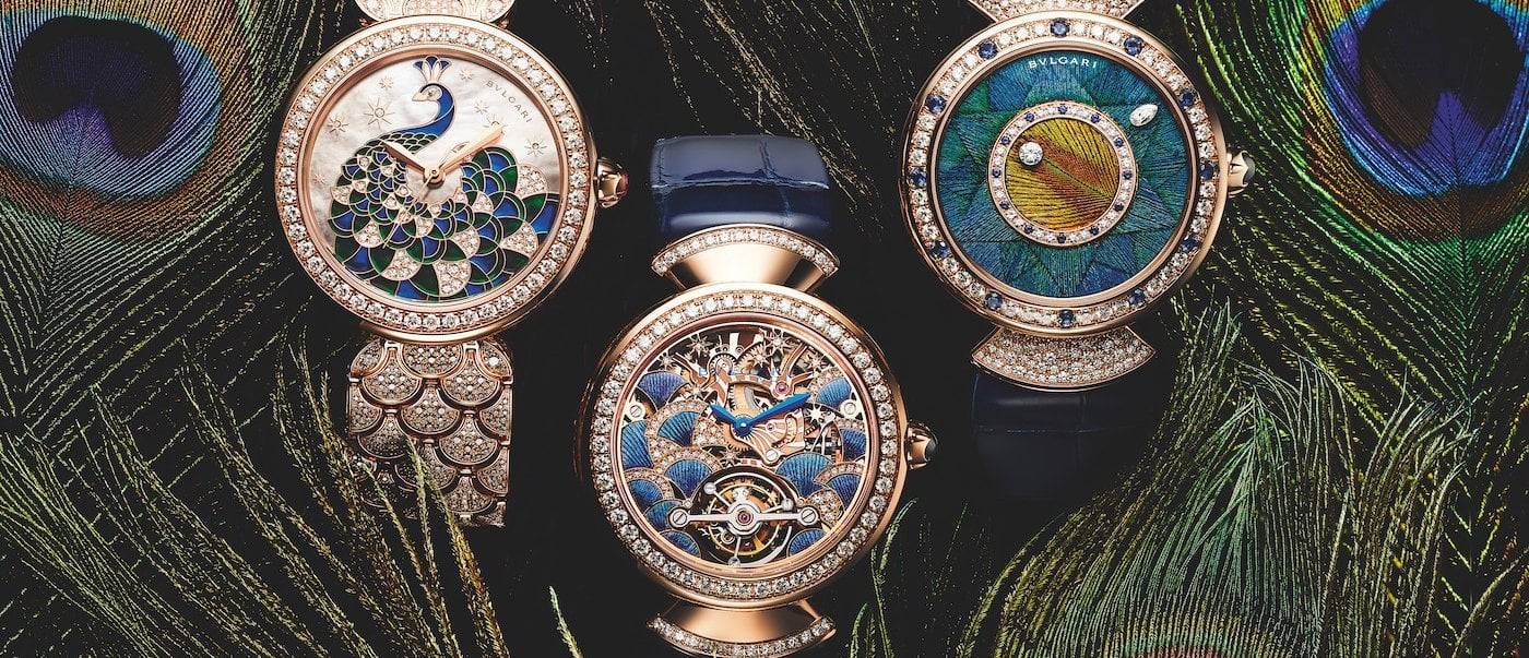 Bulgari presenta las nuevas obras maestras del Divas' Dream Peacock