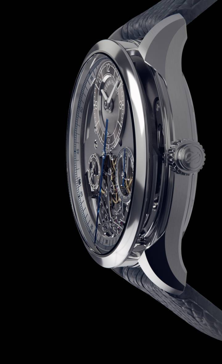 Chronograph Monopoussoir Sylvain Pinaud x Massena LAB