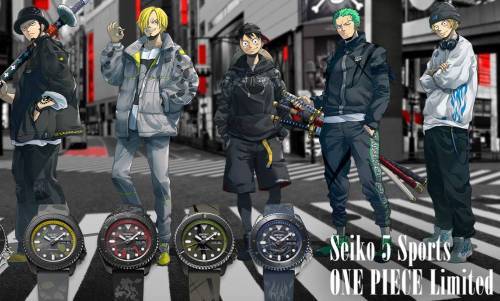 Presentando el Seiko 5 Sports ONE PIECE Limited Edition