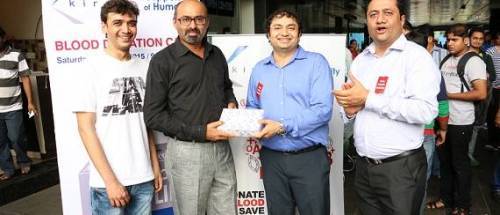 Kiran Gems Organiza una Campaña de Donación de Sangre en apoyo a la Humanidad