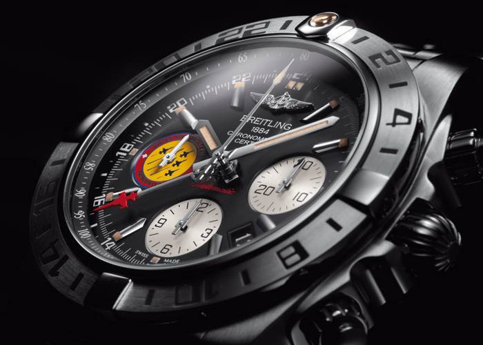 Chronomat 44 GMT “Patrouille Suisse 50th Anniversary” de Breitling (Anverso)