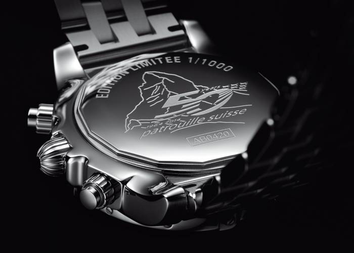 Chronomat 44 GMT “Patrouille Suisse 50th Anniversary” de Breitling (Reverso)