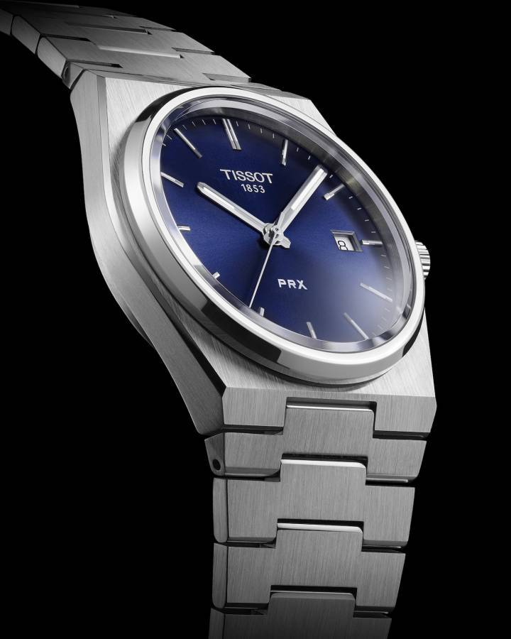 Relanzado en 2021 en el apogeo de la tendencia sport-chic, el PRX resultó ser una apuesta ganadora para Tissot.