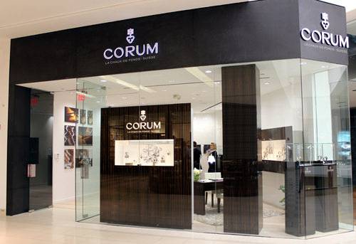 La boutique Corum en el Aventura Mall