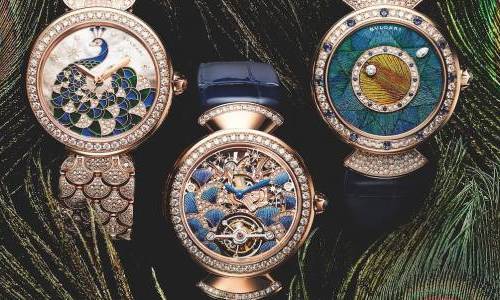 Bulgari presenta las nuevas obras maestras del Divas' Dream Peacock