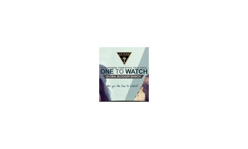 Guess Watches lanza una busqueda global de blogger