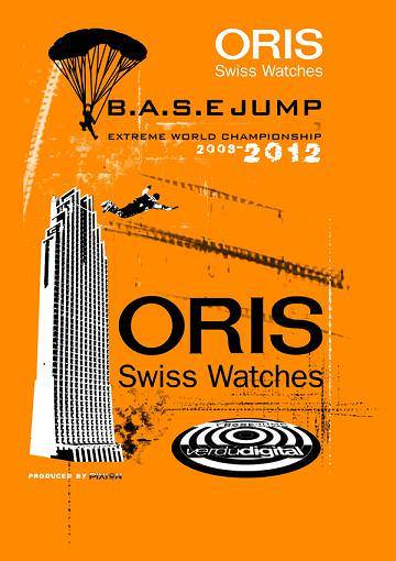 Oris patrocina el Base Jump Extreme World Championship