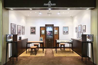 La nueva boutique de JeanRichard boutique en el Harmony World Watch Centre en Xi'an