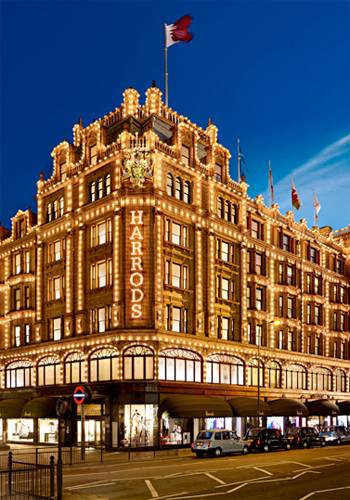 El Luxury Store Harrods en Londres (RU)
