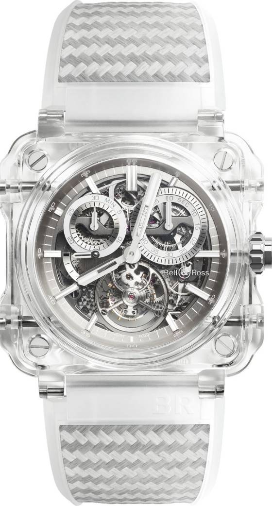 Bell & Ross deviene ostentoso con un nuevo modelo BR-X1 hecho de zafiro