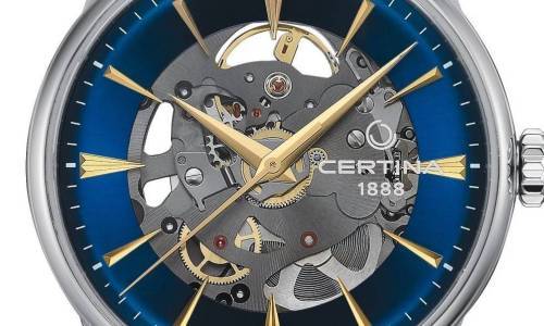El nuevo Certina DS-1 Skeleton: diseñado pensando en la luz