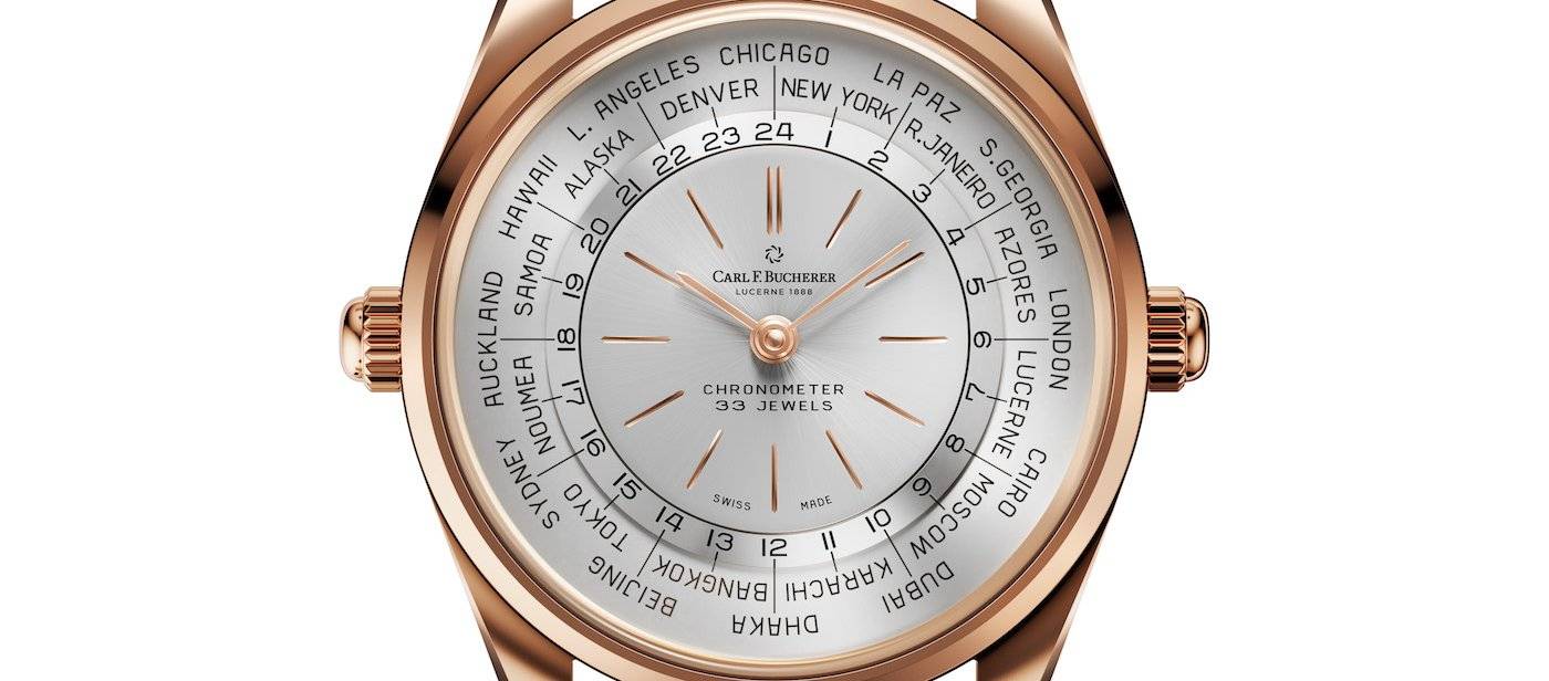La nueva versión del Heritage Worldtimer de Carl F. Bucherer