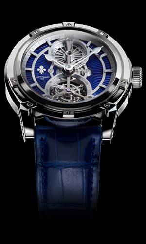 Louis Moinet - Vertalor - Oro blanco - Esfera azul