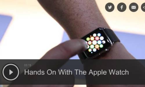Tendencia Tecnológica del Jueves: Cercano y Personal con el Apple Watch