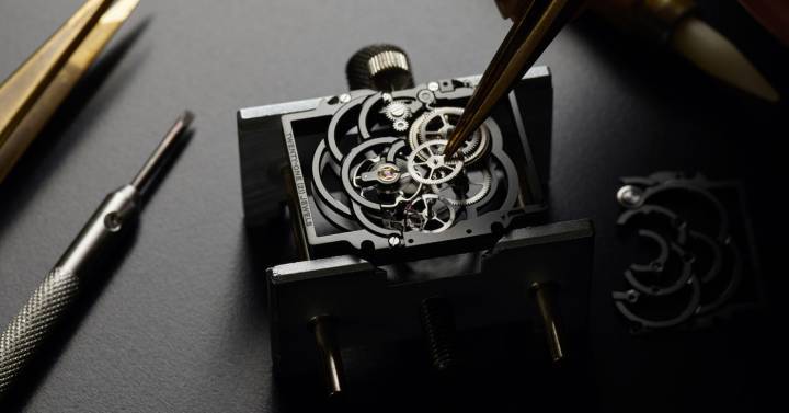 CHANEL - PREMIÈRE CAMÉLIA SKELETON WATCH
