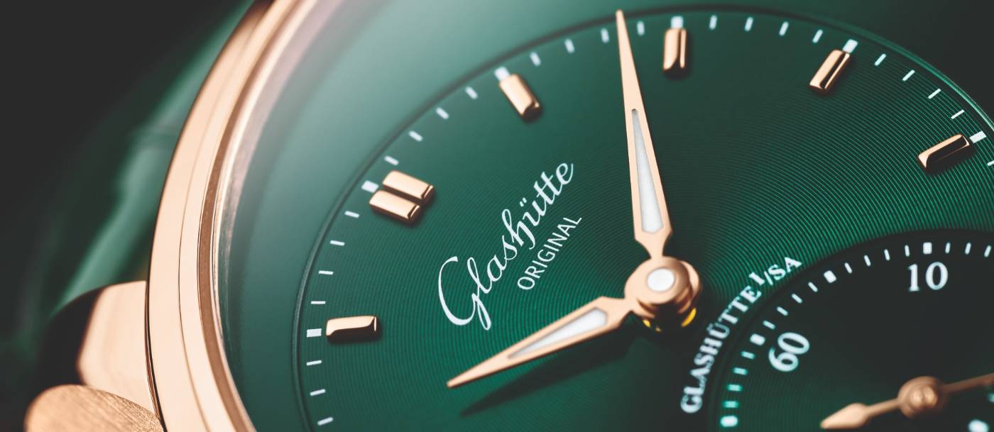 Glashütte Original: el PanoMaticLunar ahora en un verde exuberante