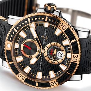 Ulysse nardin maxi on sale marine diver titanium