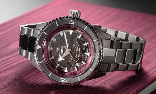 Captain Cook High-Tech Ceramic de Rado “The Pink Dial Project”