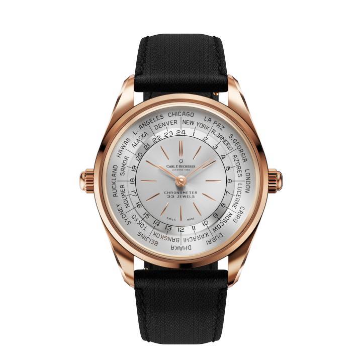 La nueva versión del Heritage Worldtimer de Carl F. Bucherer