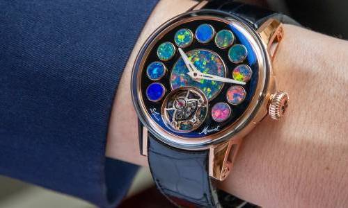 Louis Moinet Geopolis Opal pieza única: una búsqueda de la perfección