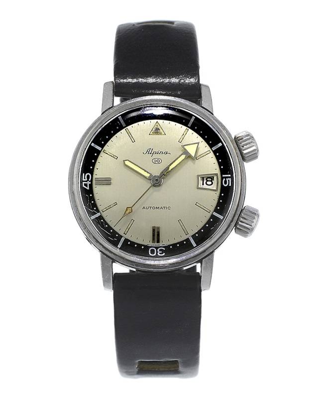 El reloj de buceo de 1969 Alpina Seastrong 10 